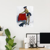 マタドールのピン留め ポスター (ホームオフィス)