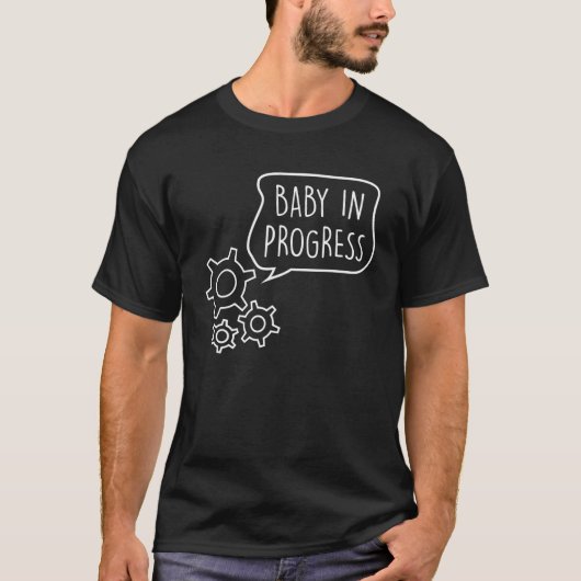 マタニティギフト｜赤ちゃんを待つママへ Tシャツ (正面)