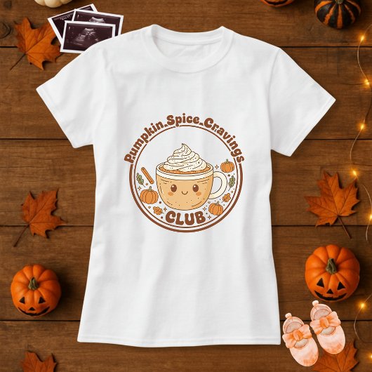 マタニティパンプキンスパイスクラブ Tシャツ