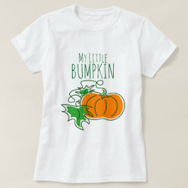 マタニティーTシャツ おなかのポンポン坊やと秋 Tシャツ
