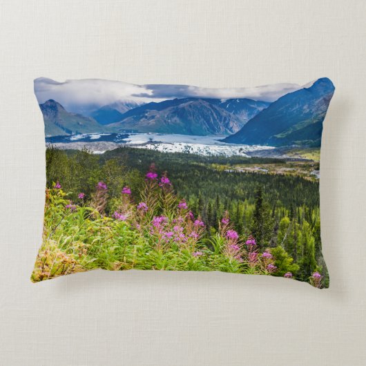 マタヌスカバレー、サウスセントラルアラスカ アクセントクッション (裏面)