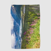 マタヌスカバレー、サウスセントラルアラスカ ゴルフタオル (正面)