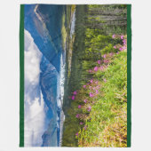 マタヌスカバレー、サウスセントラルアラスカ フリースブランケット (正面)