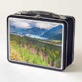 マタヌスカバレー、サウスセントラルアラスカ メタルランチボックス (正面)