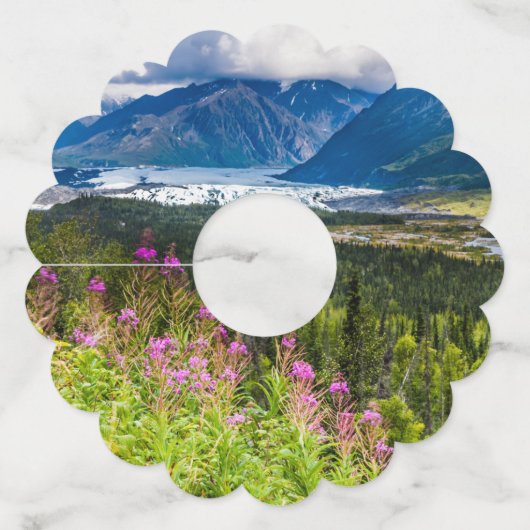 マタヌスカバレー、サウスセントラルアラスカ ワイングラスタグ (正面)