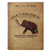 マタヌスカマンモスミュンスターチーズ ノートブック (正面)
