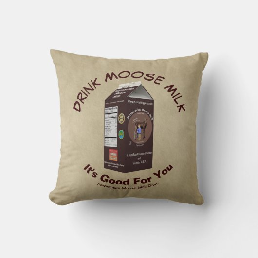 マタヌスカムースミルク クッション (正面)