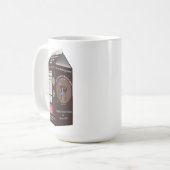 マタヌスカムースミルク コーヒーマグカップ (正面左)