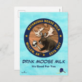 マタヌスカムースミルク シーズンポストカード (正面/裏面)