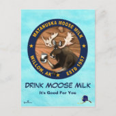 マタヌスカムースミルク シーズンポストカード (正面)