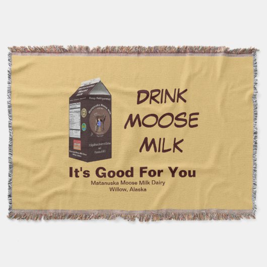 マタヌスカムースミルク スローブランケット (正面)