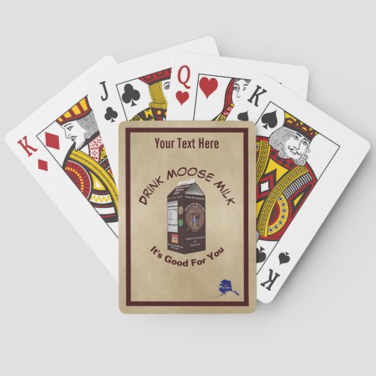 マタヌスカムースミルク トランプ (裏面)