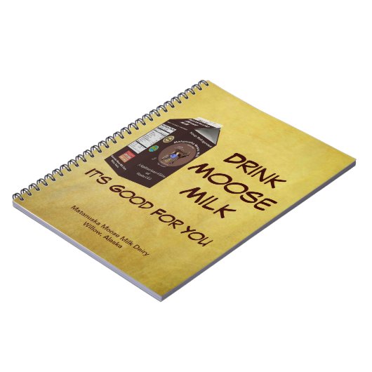 マタヌスカムースミルク ノートブック (左側)