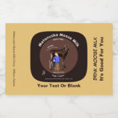 マタヌスカムースミルク フードラベル (シングルラベル)