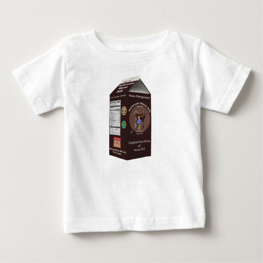 マタヌスカムースミルク ベビーTシャツ (正面)