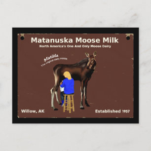 マタヌスカムースミルク ポストカード
