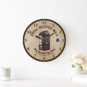 マタヌスカムースミルク ラージ壁時計 (ホーム)