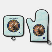 マタヌスカムースミルク 鍋つかみ&鍋敷きセット (正面)