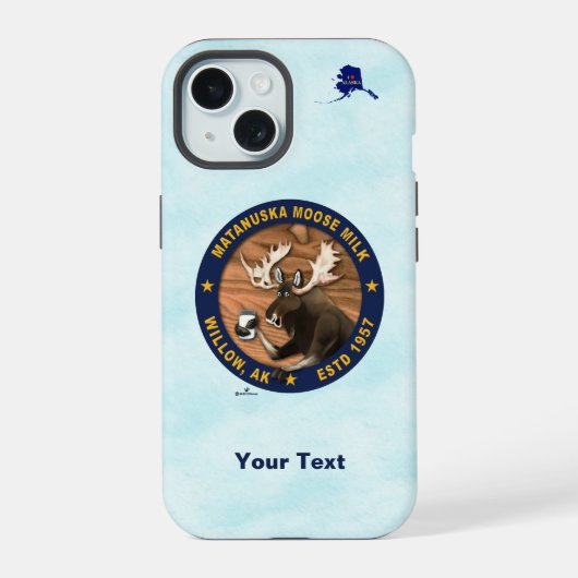 マタヌスカ・ムース・ミルク Case-Mate iPhoneケース iPhone 15ケース (裏面)