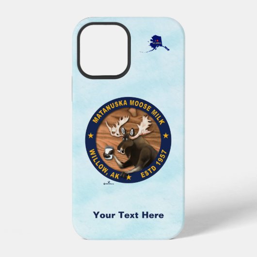 マタヌスカ・ムース・ミルク iPhoneケース (裏面)