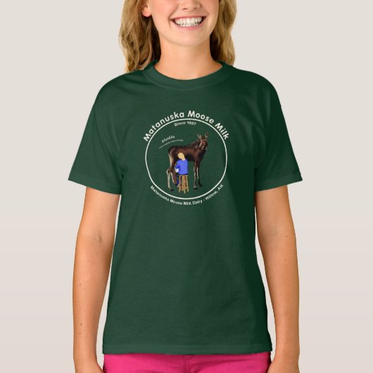 マタヌスカ・ムース・ミルク Tシャツ (正面)