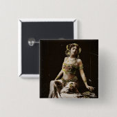 マタハリのハーレム衣装 缶バッジ (正面&裏面)