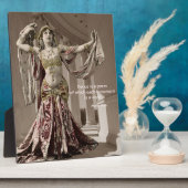 マタハリヴィンテージベリダンス引用文 フォトプラーク (側面)