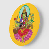 マタンギ女神時計 ラージ壁時計 (傾斜)