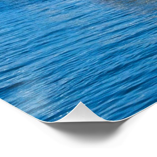 マタンザス湾の帆船セントオーガスティンFlorida ポスター (コーナー)