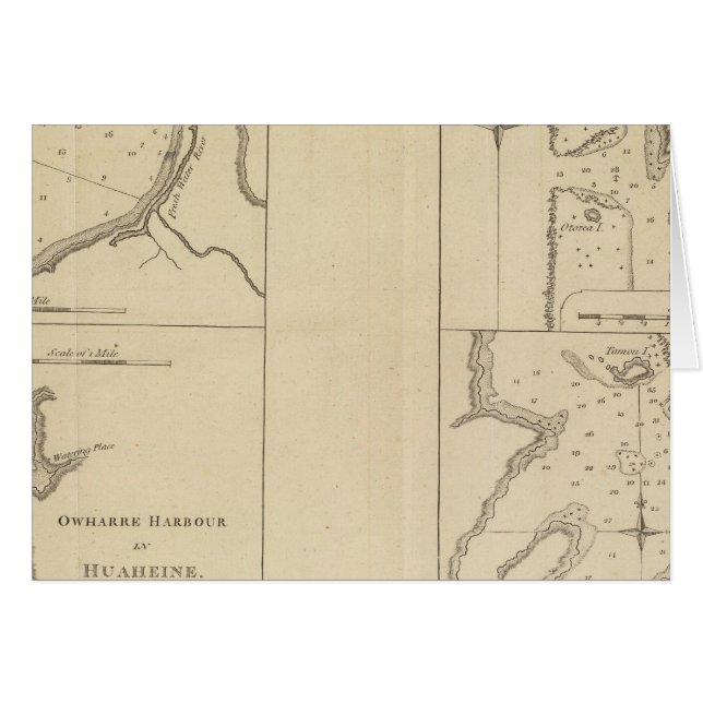 マタヴィア湾，オタハイテ島，タヒチ (正面横)