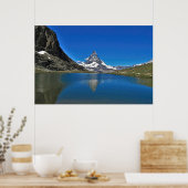 マターホルンとリフェルゼ ポスター (キッチン)