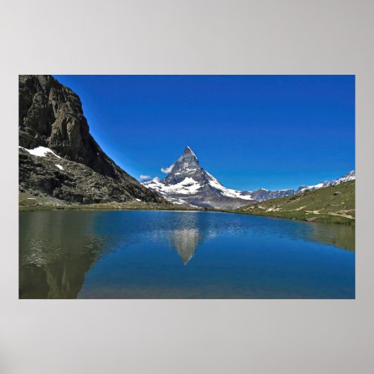 マターホルンとリフェルゼ ポスター (正面)