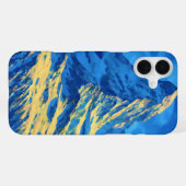 マターホルンアイコニックアルパインピーク iPhoneケース (裏面横)