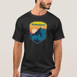 マターホルンスイスイタリアサンライズ Tシャツ