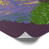 マターホルンスイストラベルアートヴィンテージ ポスター (角)