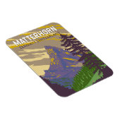 マターホルンスイストラベルアートヴィンテージ マグネット (右側)