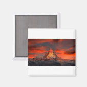 マターホルンピークアットドーン マグネット (正面/裏面)