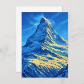 マターホルンピーク 招待状 (正面/裏面)