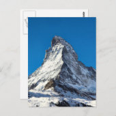 マターホルン写真 ポストカード (正面/裏面)