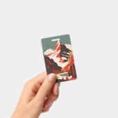 マターホルン山の風景 バッジ (手持ち)