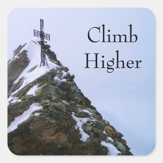 マターホルン山頂クロスシール スクエアシール (正面)