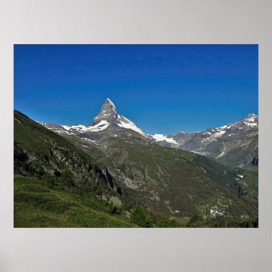 マターホルン足の村 ポスター (正面)