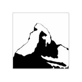 マターホルン – スイスアフランスのルイタリアンプス ラバースタンプ (インプリント)