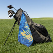 マターホ威厳のあるン ゴルフタオル (グリーン)