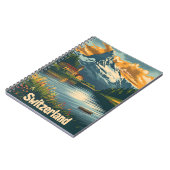 マター威厳のあるホルン:スイスのレイクサイドブリス ノートブック (左側)