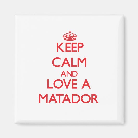 マタ保ドールを愛して静かに マグネット (正面)