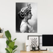 マタ・ハリ：「美しい女、危険なスパイ」 ポスター (ホームオフィス)