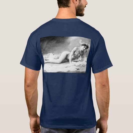 マタ・ハリ Tシャツ (裏面)