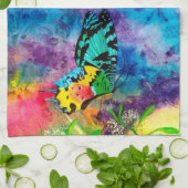 マダガスカルしぶきによって収穫される手タオル キッチンタオル (折り畳み)