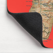 マダガスカルの地図のマウスパッド マウスパッド (コーナー)